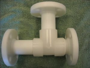 machined plastic piping