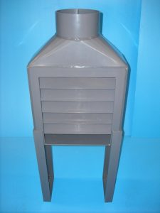 plastic fume hood