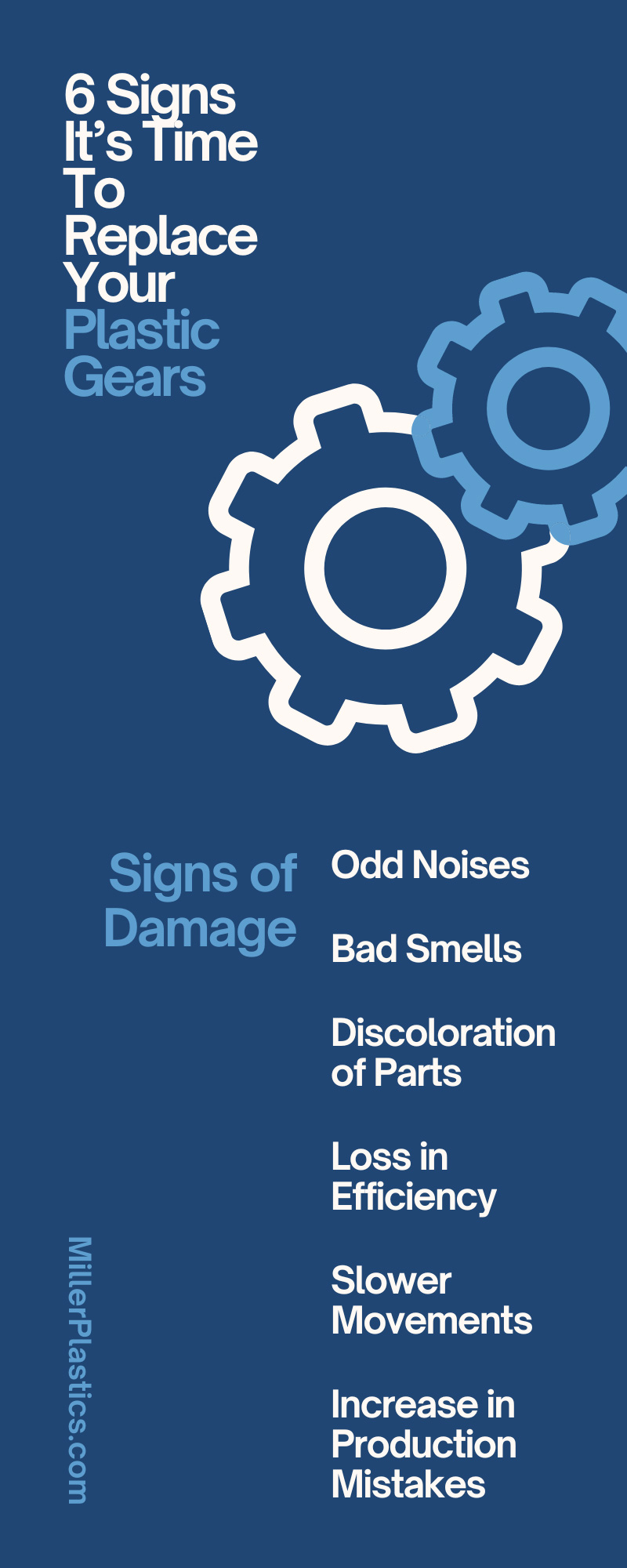 6 Signs It’s Time To Replace Your Plastic Gears 