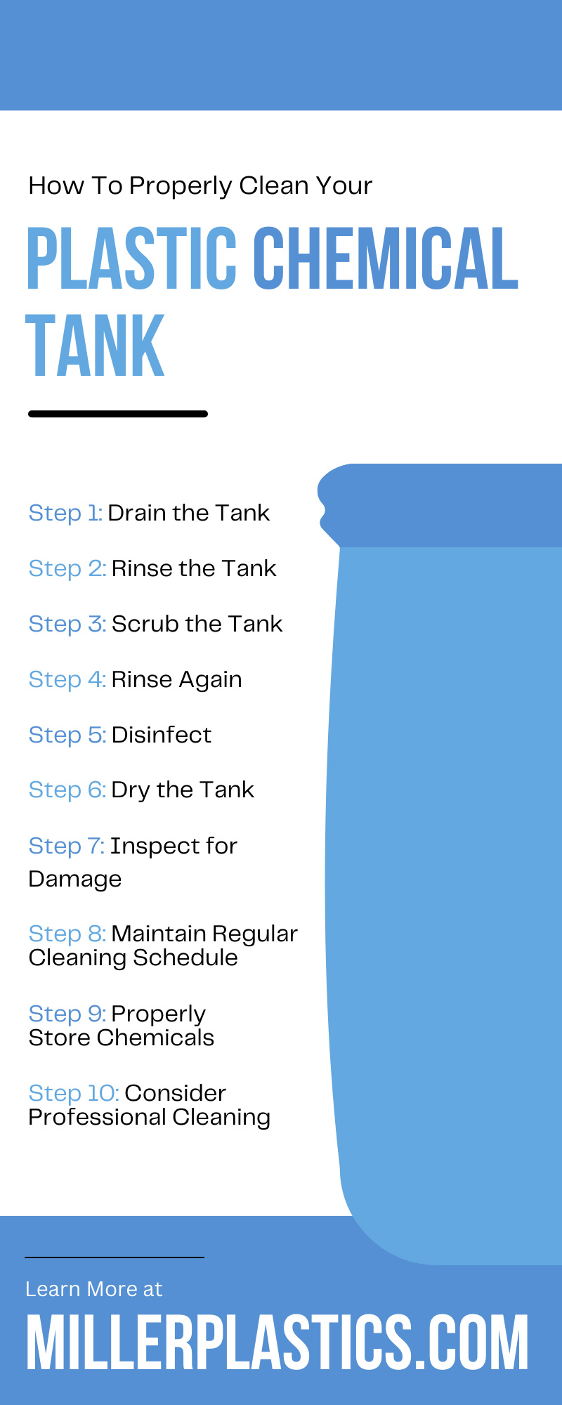 How To Properly Clean Your Plastic Chemical Tank