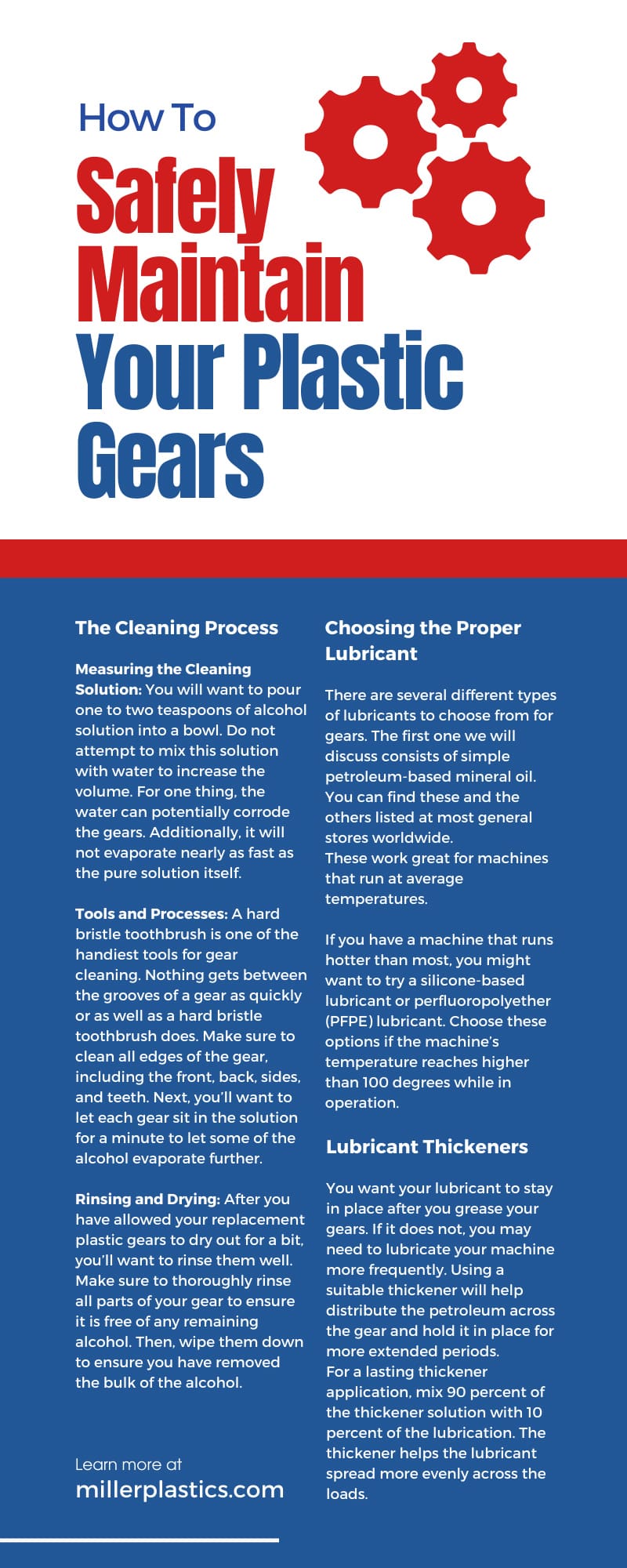 How To Safely Maintain Your Plastic Gears