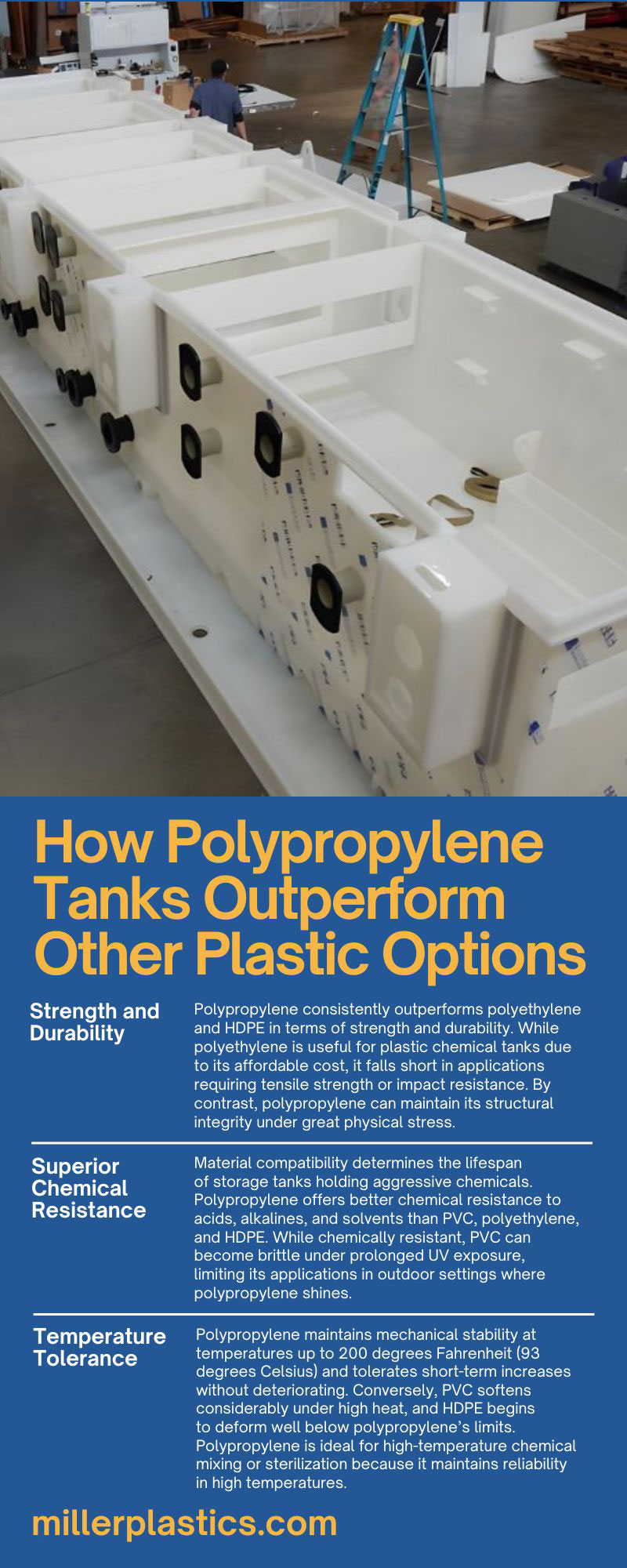 How Polypropylene Tanks Outperform Other Plastic Options